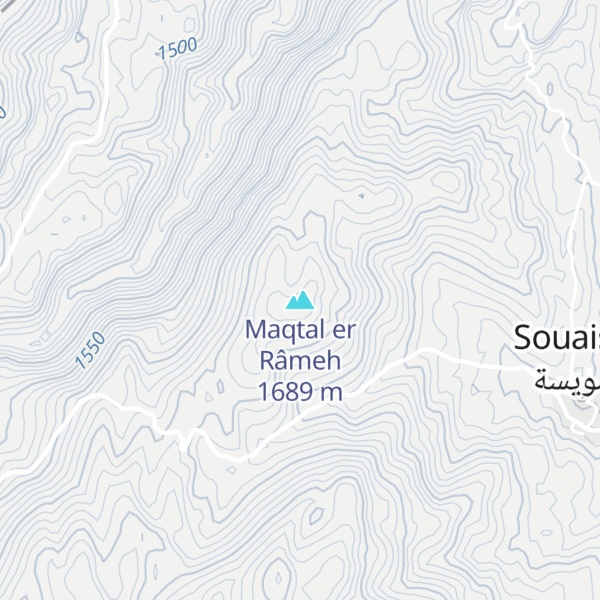 Map of Maqtal er Râmeh