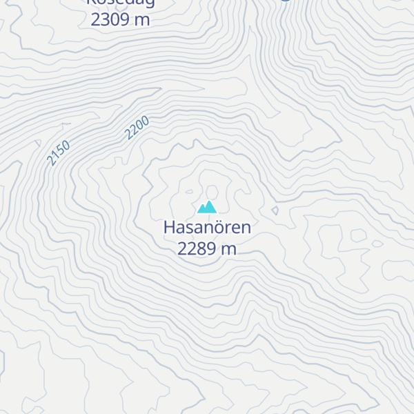 Map of Hasanören