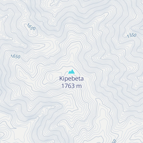Map of Kipebeta