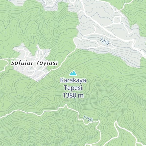 Map of Karakaya Tepesi