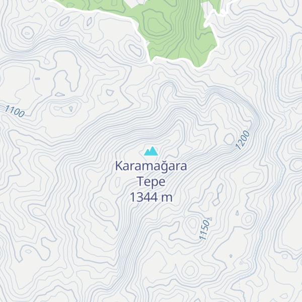 Map of Karamağara Tepe