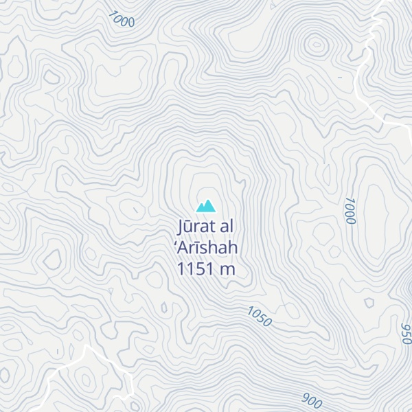 Map of Jūrat al ‘Arīshah
