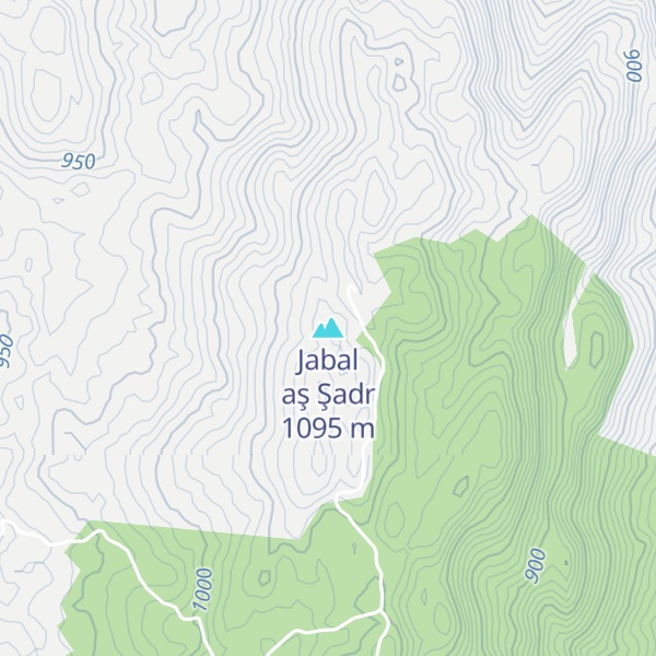 Map of Jabal aş Şadr
