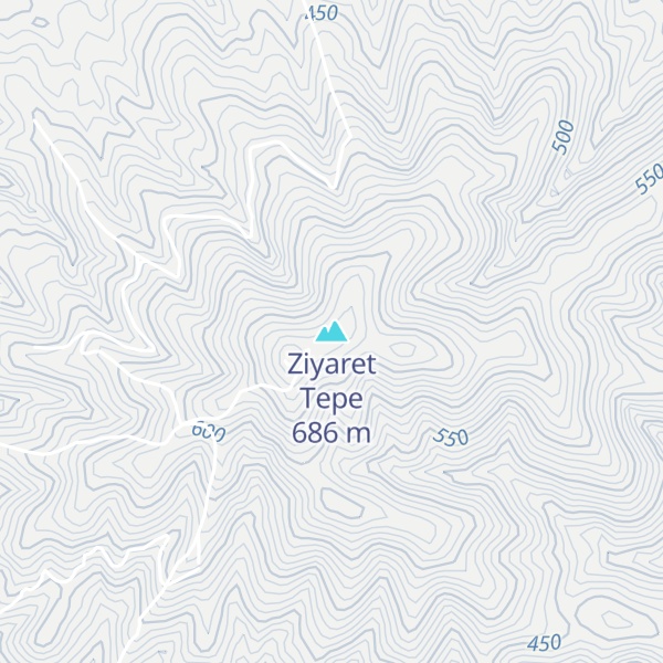 Map of Ziyaret Tepe