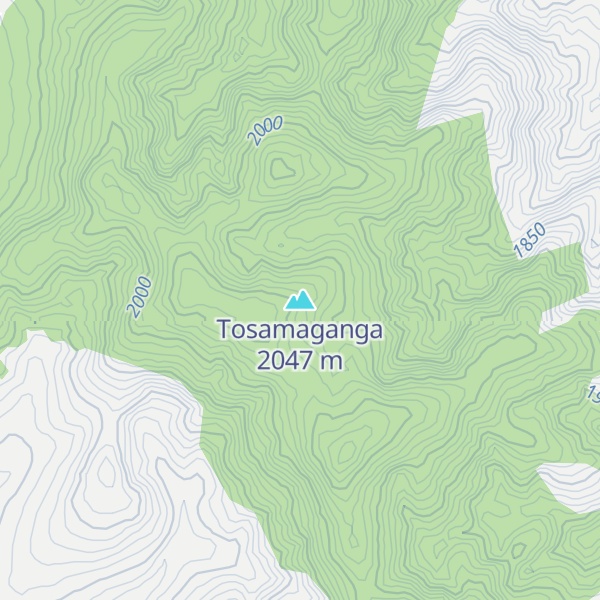 Map of Tosamaganga