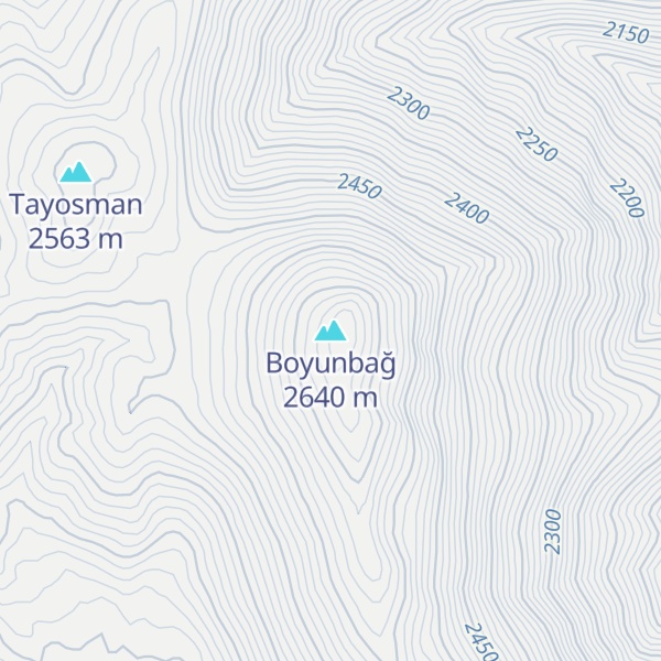 Map of Boyunbağ