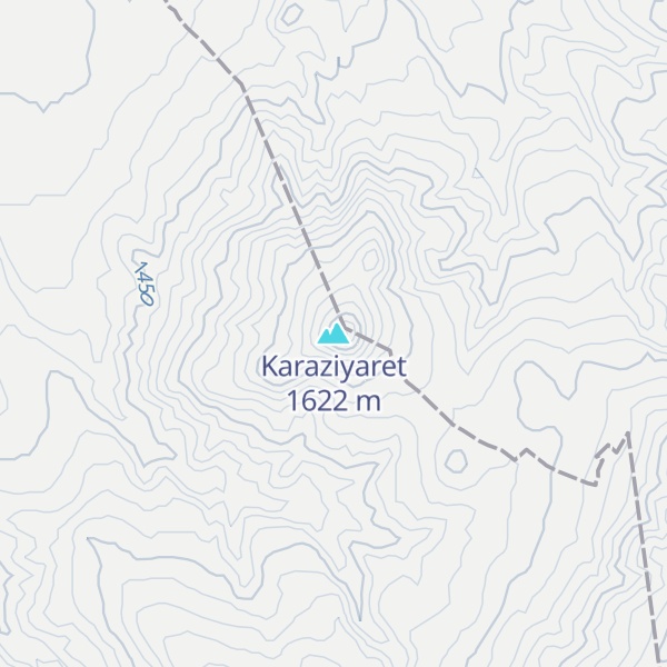 Map of Karaziyaret
