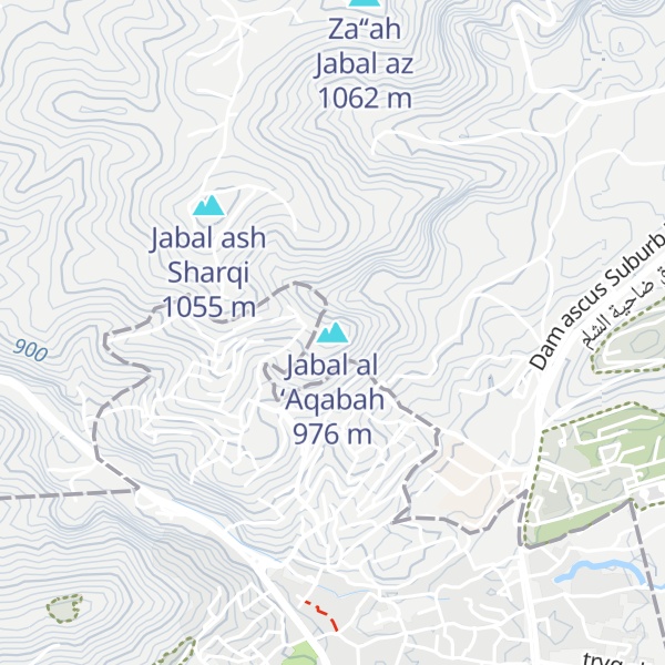 Map of Jabal al ‘Aqabah