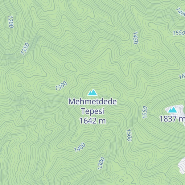 Map of Mehmetdede Tepesi
