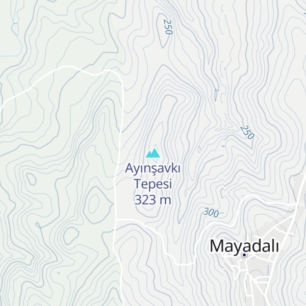 Map of Ayınşavkı Tepesi