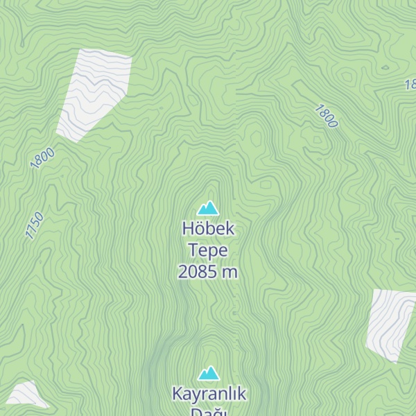 Map of Höbek Tepe