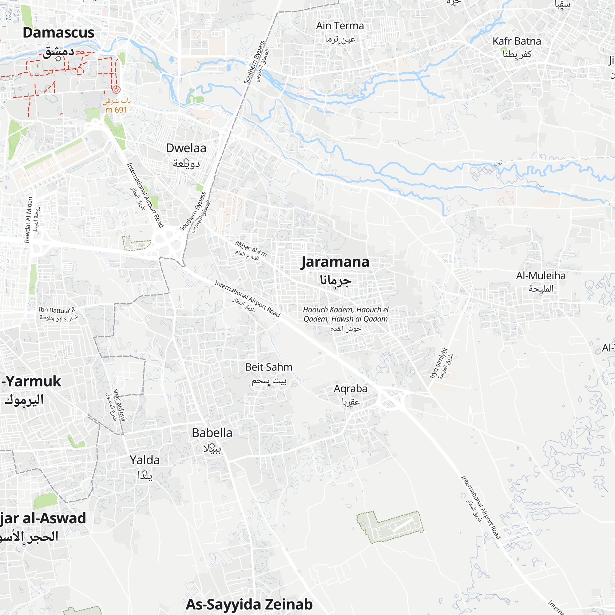 عيسى النجار map