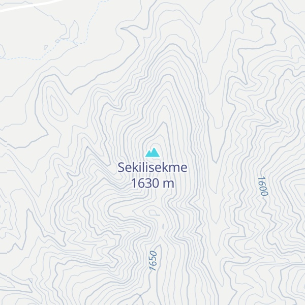 Map of Sekilisekme