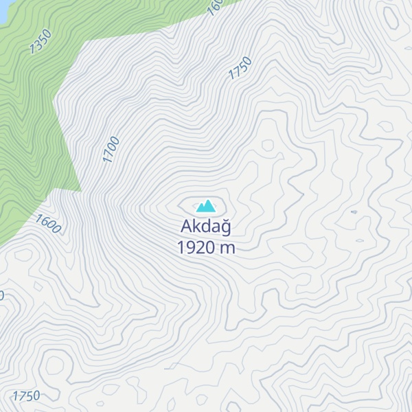 Map of Akdağ