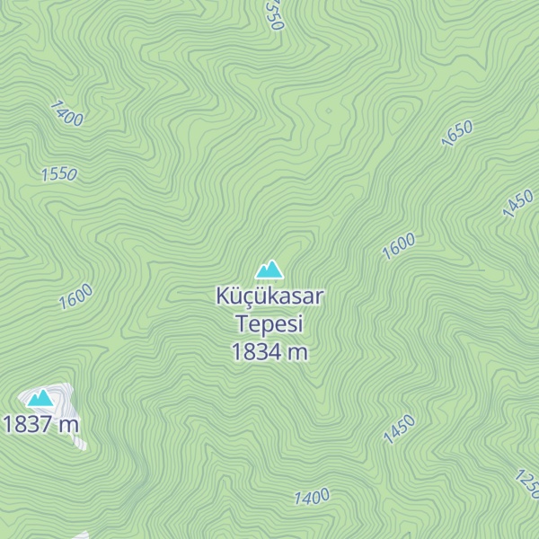 Map of Küçükasar Tepesi