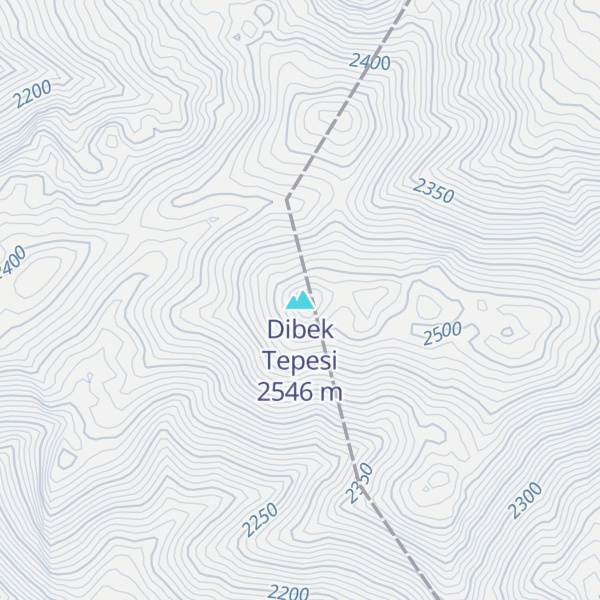 Map of Dibek Tepesi