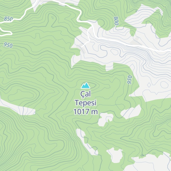 Map of Çal Tepesi