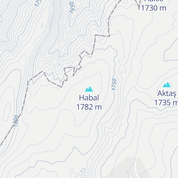 Map of Habal
