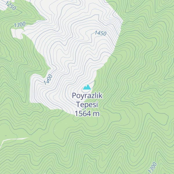 Map of Poyrazlık Tepesi