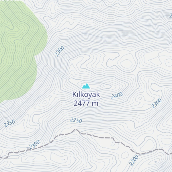 Map of Kılkoyak