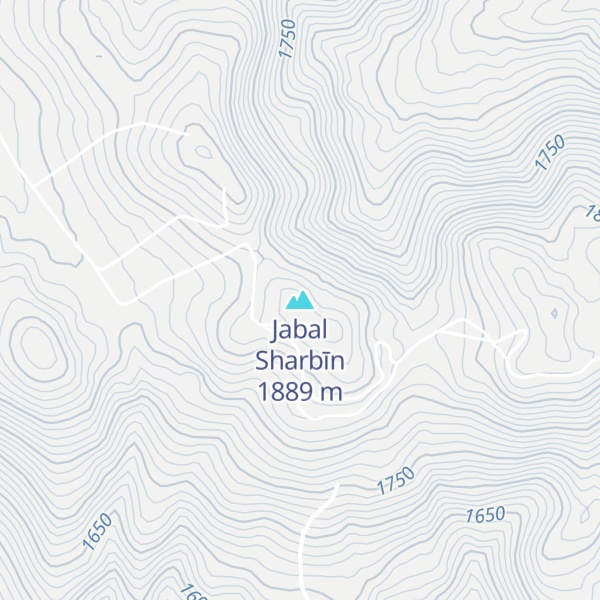 Map of Jabal Sharbīn