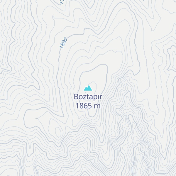 Map of Boztapır