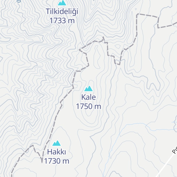 Map of Kale