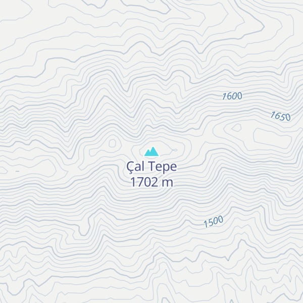 Map of Çal Tepe