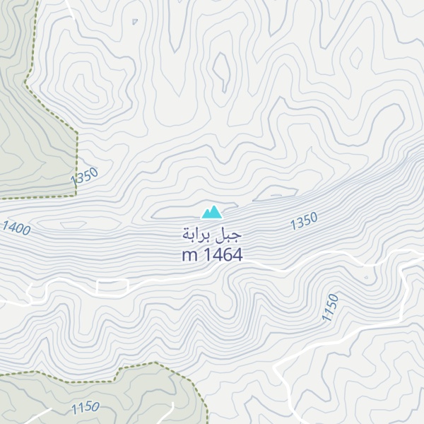 Map of جبل برابة