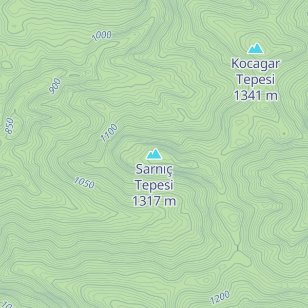 Map of Sarnıç Tepesi