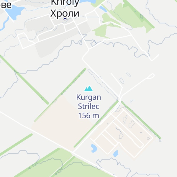 Map of Kurgan Strilec