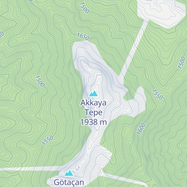 Map of Akkaya Tepe