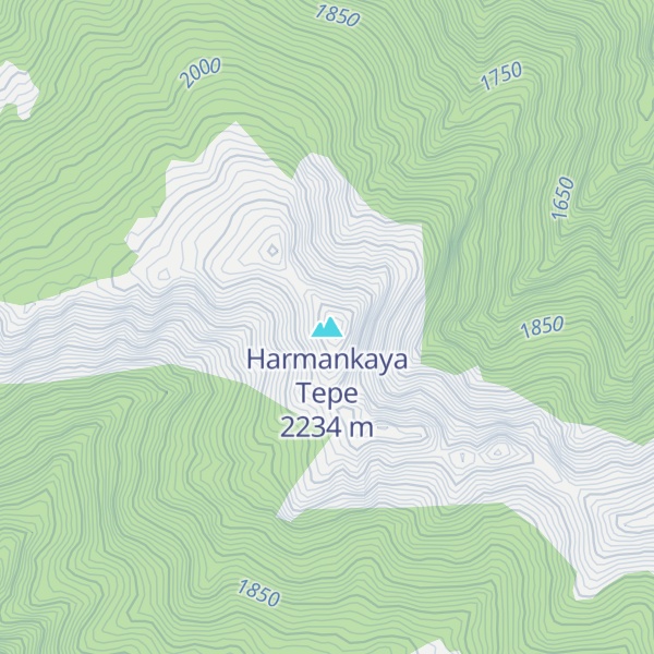 Map of Harmankaya Tepe