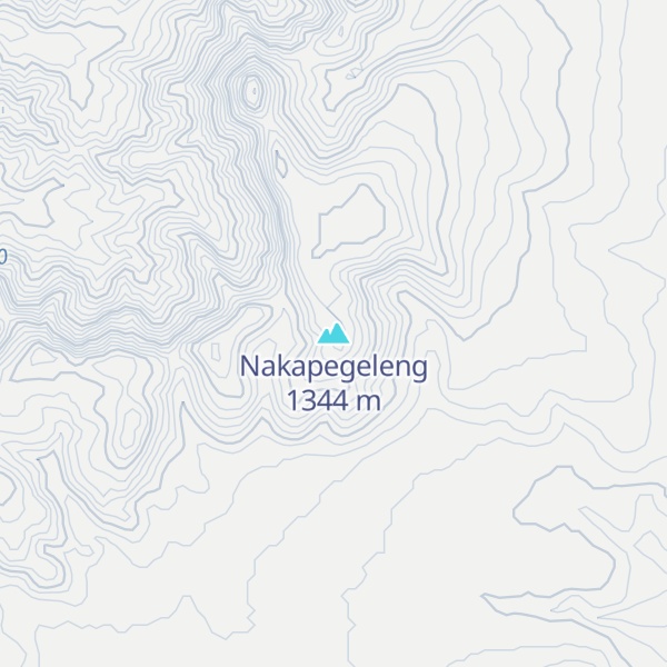 Map of Nakapegeleng