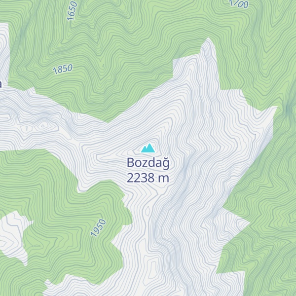 Map of Bozdağ