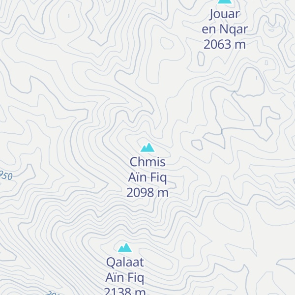 Map of Chmis Aïn Fiq