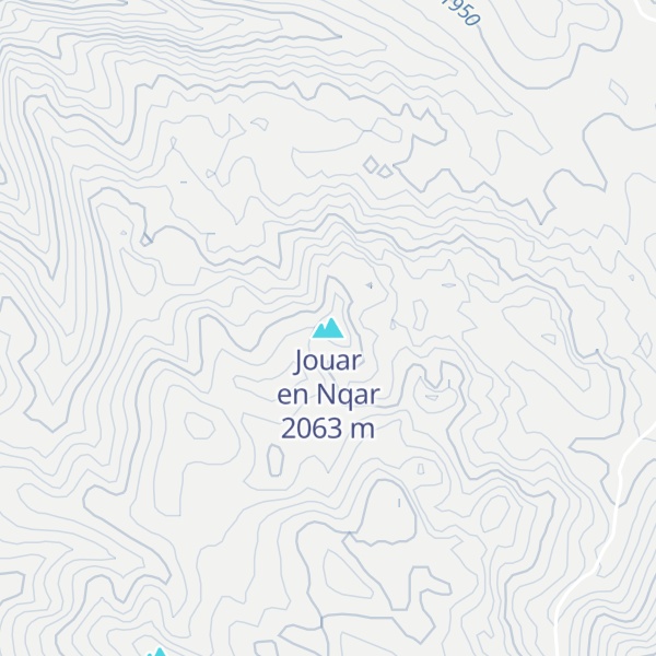 Map of Jouar en Nqar