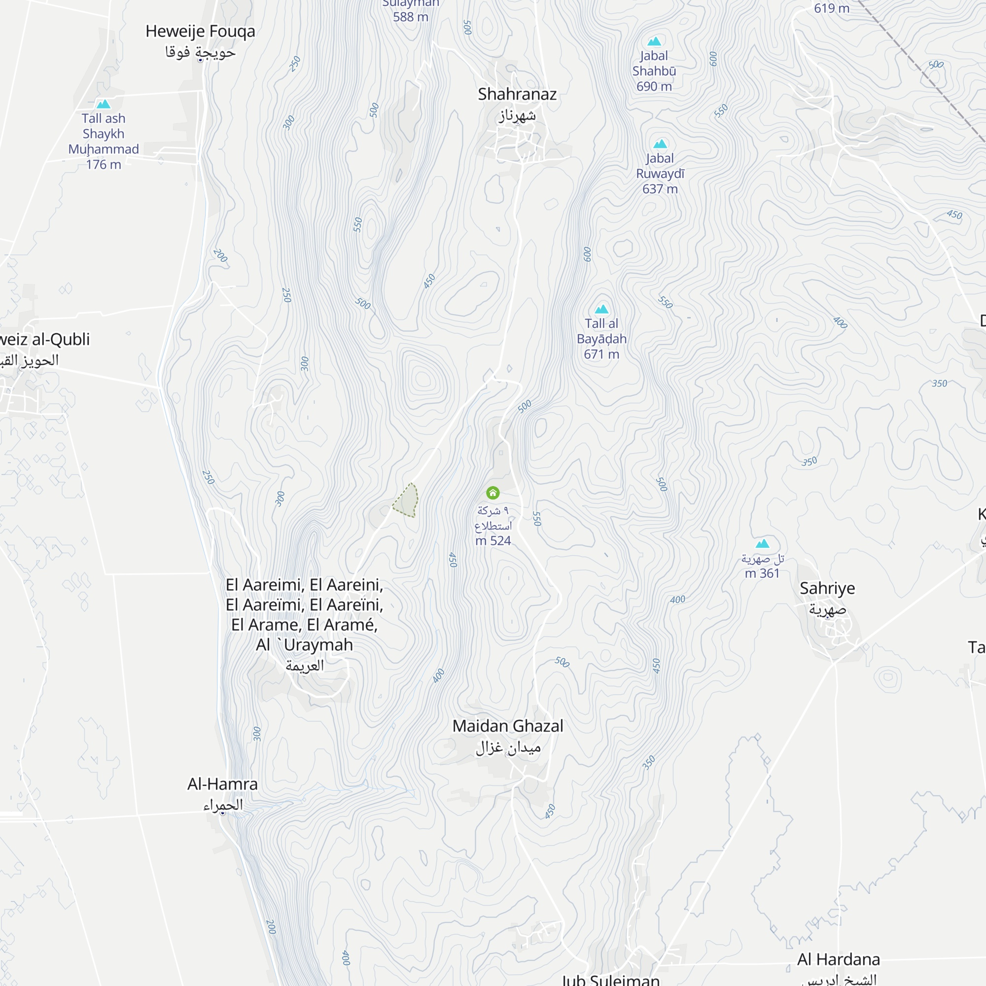 ٩ شركة استطلاع map