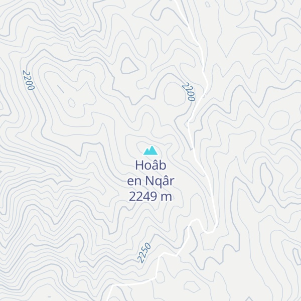 Map of Hoâb en Nqâr