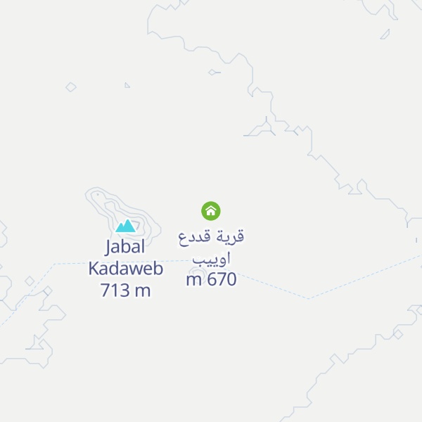 Map of قرية قددع اوييب
