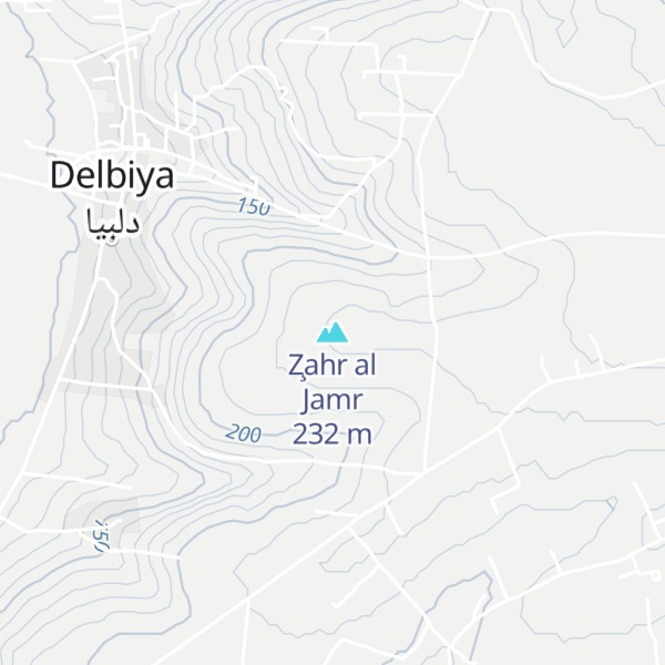 Map of Z̧ahr al Jamr