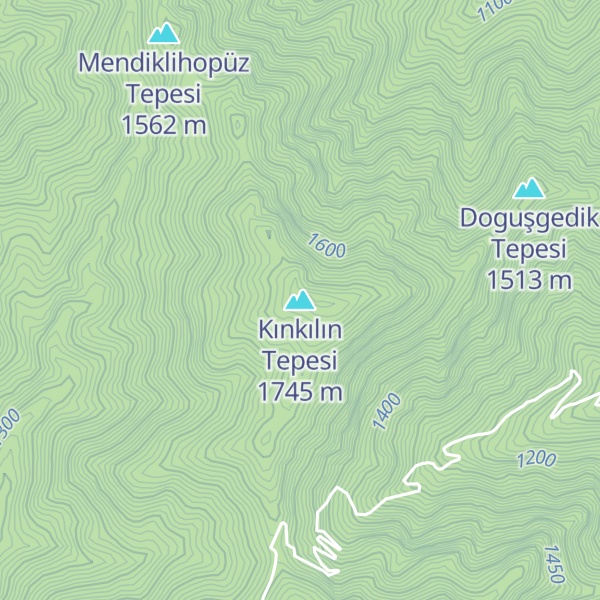 Map of Kınkılın Tepesi