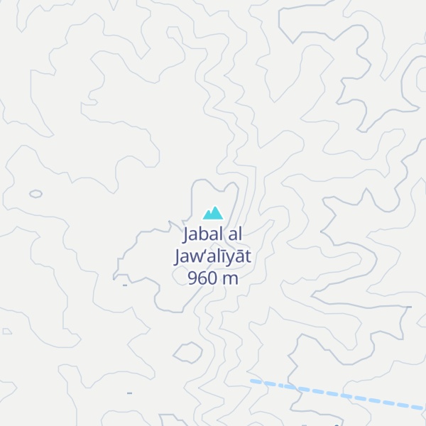 Map of Jabal al Jaw‘alīyāt