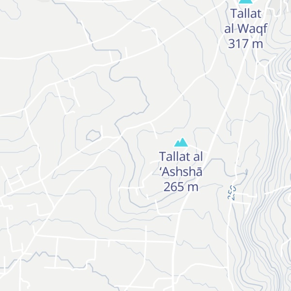 Map of Tallat al Jāliq