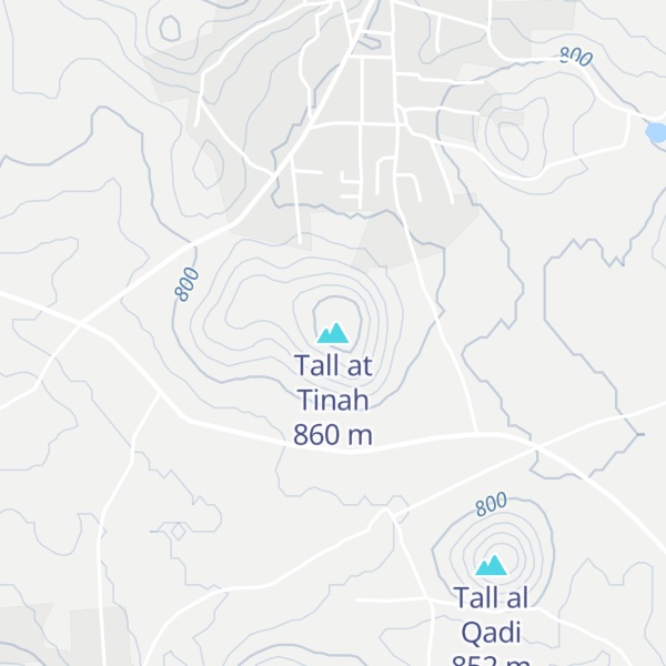 Map of Tall at Tinah