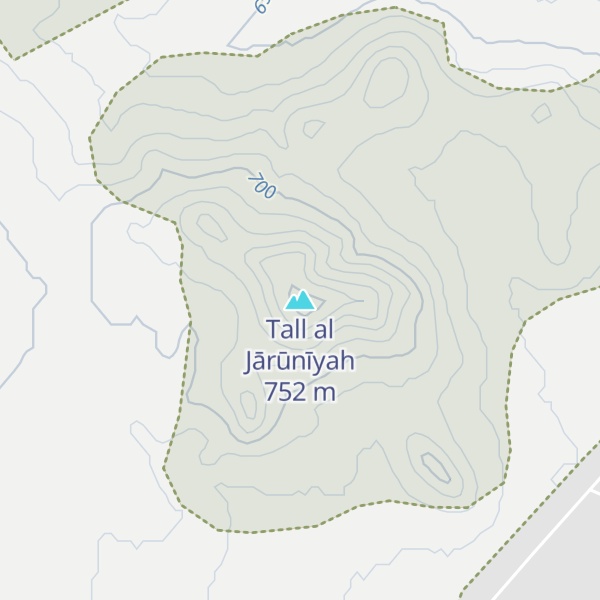 Map of Tall al Jārūnīyah