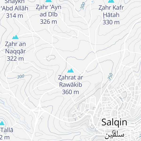 Map of Z̧ahrat ar Rawākib