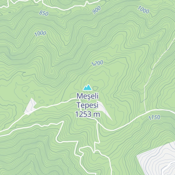 Map of Meşeli Tepesi