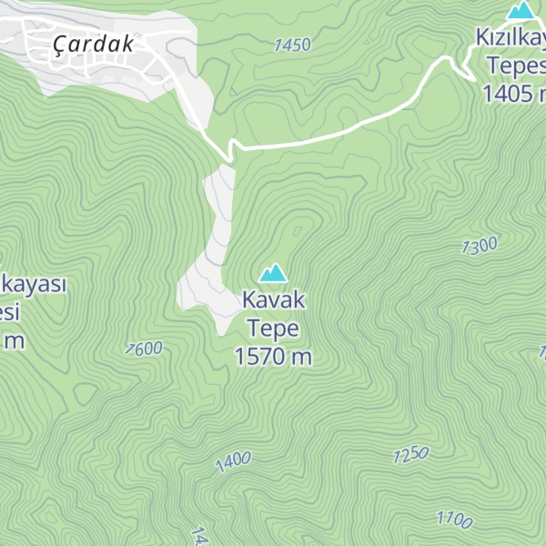 Map of Kavak Tepe