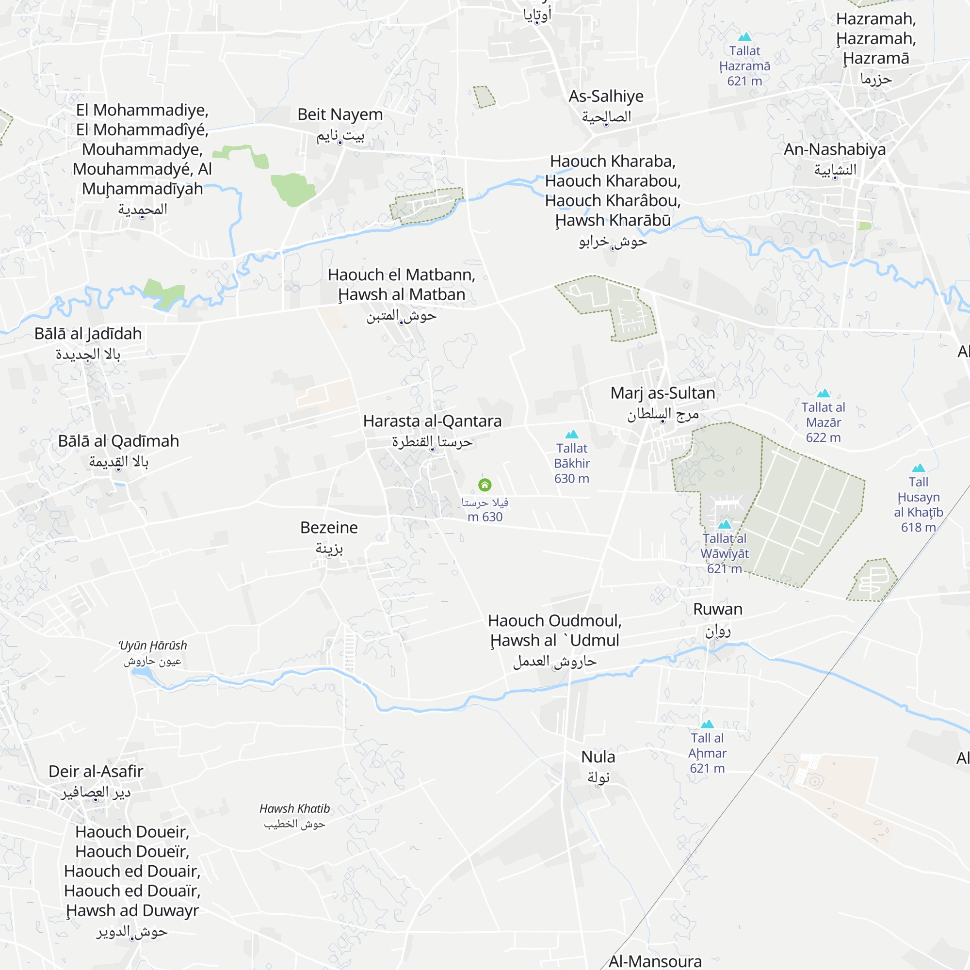 فيلا حرستا map